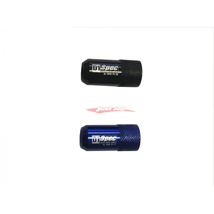D1 Spec Racing Style Lightweigth Wheel Nut Set - M12 X P1.25 (Blue Round) 1