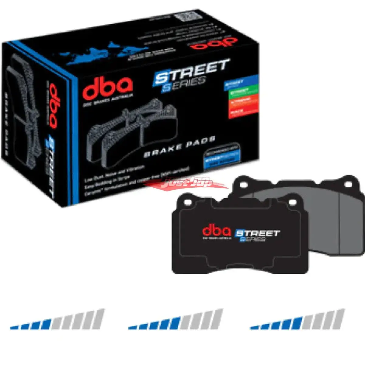 Dba Street Series Front Brake Pads Fits Nissan C12 Tida, K12 Micra & Z12 Cube 1