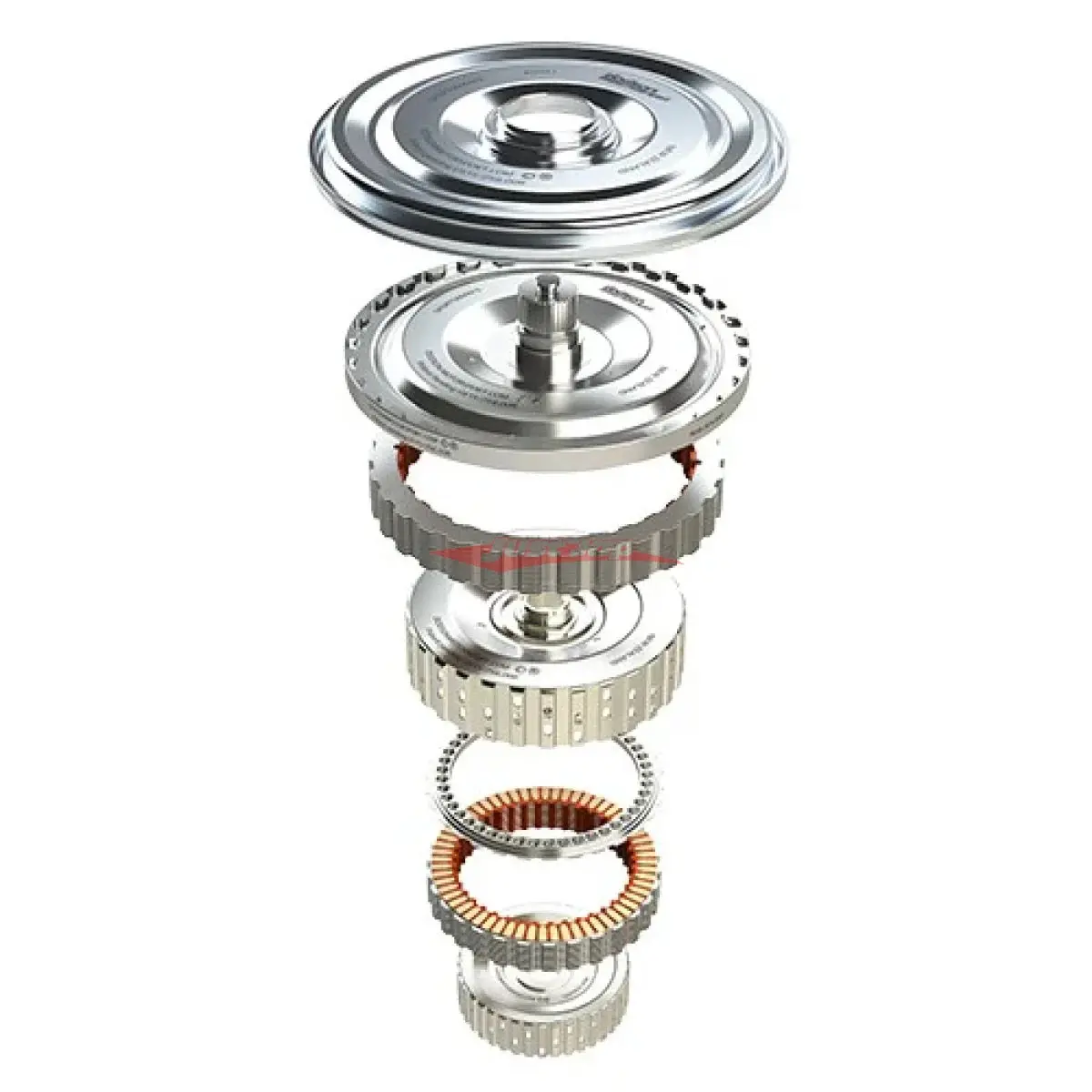 Dodson Motorsport Porsche 7Dt Pdk (Nd2216) Sportsman's 10 Plate Clutch Kit Fits Porsche 997.2/991 (4Wd) & 911 Turbo 1