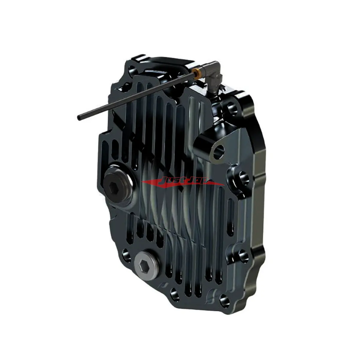 Dodson Motorsports Billet Front Differential Cover (Black) Fits Nissan R35 Gtr 1