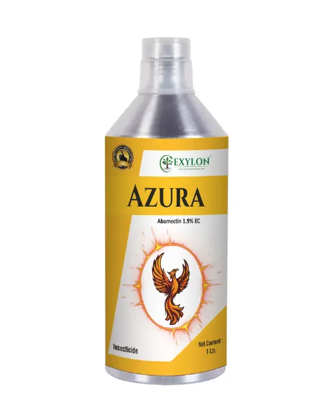 Exylon Azura (Abamectin 1.9% Ec) – Broad-Spectrum Insecticide For Mite & Thrips In Chilli, Brinjal & Okra 1