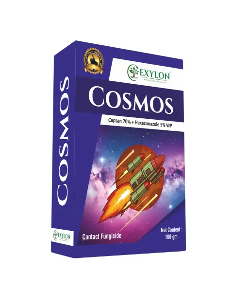 Exylon Cosmos (Captan 70% + Hexaconazole 5% Wp) – Fungicide For Fruits, Vegetables, Grapes 1