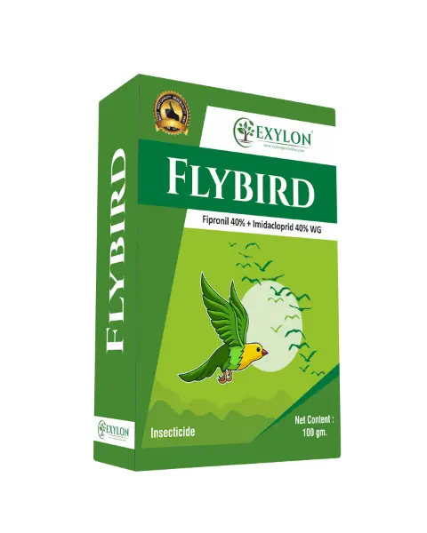 Exylon Flybird (Fipronil 40% + Imidacloprid 40% Wg) – Dual-Action Pest Control For Paddy, Groundnut, Vegetables 1