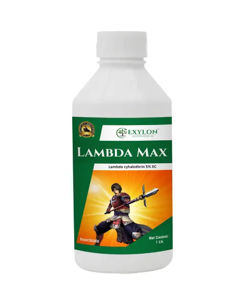 Exylon Lambdamax (Lambda Cyhalothrin 5% Ec) – Effective Pest Control For Groundnut, Chilli, Vegetables 1