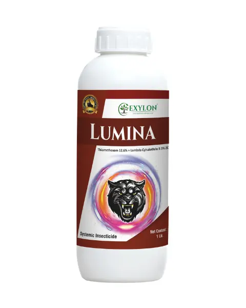 Exylon Lumina (Thiamethoxam 12.6% + Lambda-Cyhalothrin 9.5% Zc) – Dual-Action Pest Control For Groundnut, Chilli, Vegetables 1