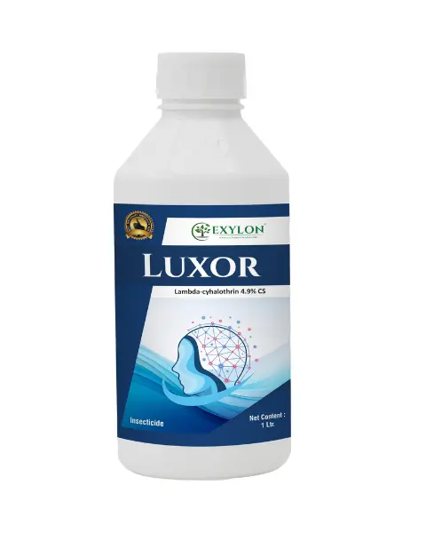Exylon Luxor (Lambda Cyhalothrin 4.9% C) – Fast-Acting Pest Control For Cotton, Chilli, Vegetables 1