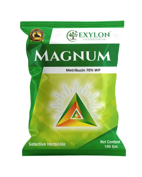 Exylon Magnum (Metribuzin 70% Wp) – Selective Herbicide For Soybean, Potato, Maize 1