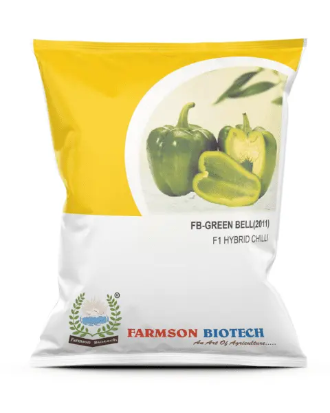 Farmson Fb-Green Bell(2011) F1 Hybrid Chilli Seeds 1