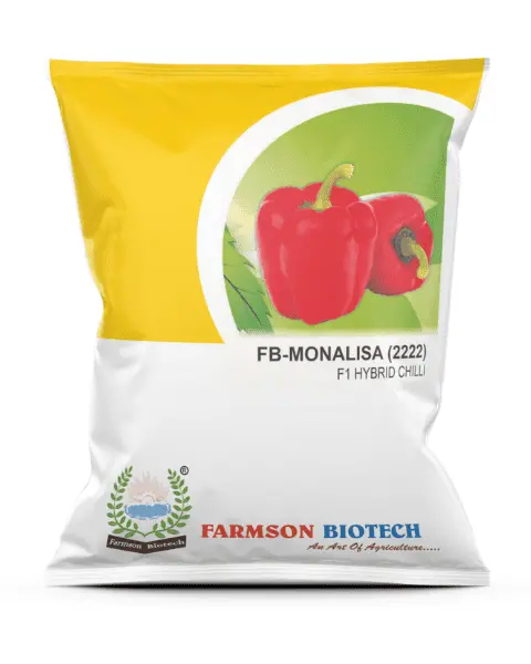 Farmson Fb-Monalisa (2222) F1 Hybrid Chilli Seeds 1