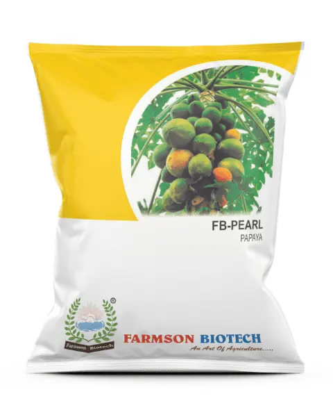 Fb-Pearl Papaya Seeds By Farmson Biotech | Soft And Sweet Flesh 1