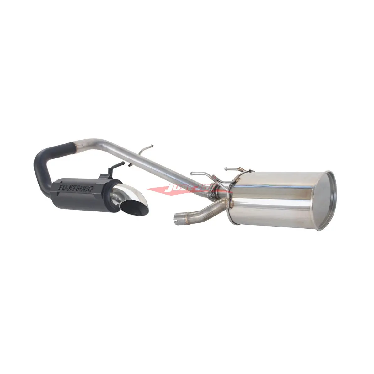 Fujitsubo Authorize A-K Exhaust System (M-Black Painted) Fits Daihatsu S500/S510 Hi-Jet 1