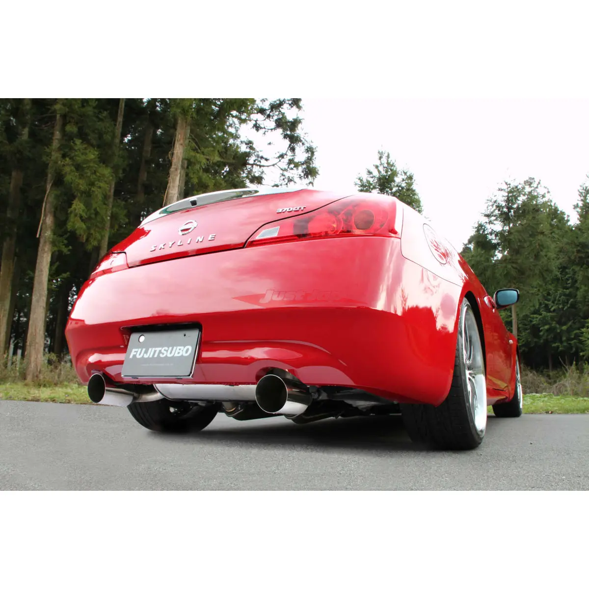 Fujitsubo Authorize R Cat Back Exhaust Fits Nissan Skyline Ckv36 Coupe (Vq37hr) 1