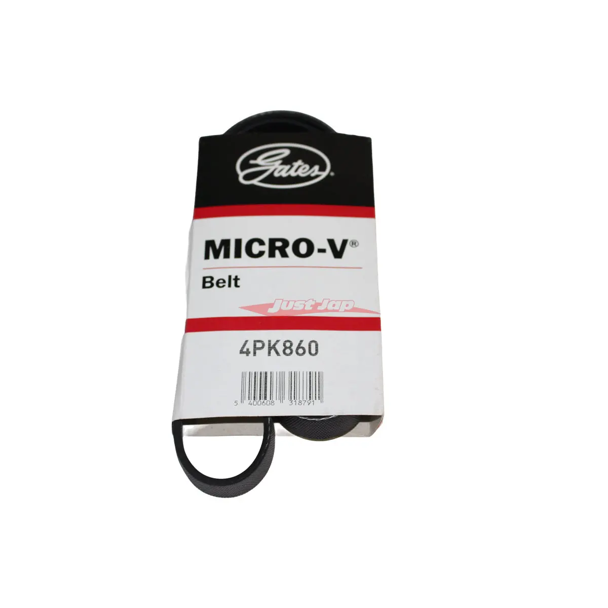 Gates Micro-V Water Pump / Alternator Belt Fits Nissan A31 Cefiro, R32 Skyline Rb20, R34 Skyline & C34 Stagea Rb25 Neo P/Steer. Belt 1