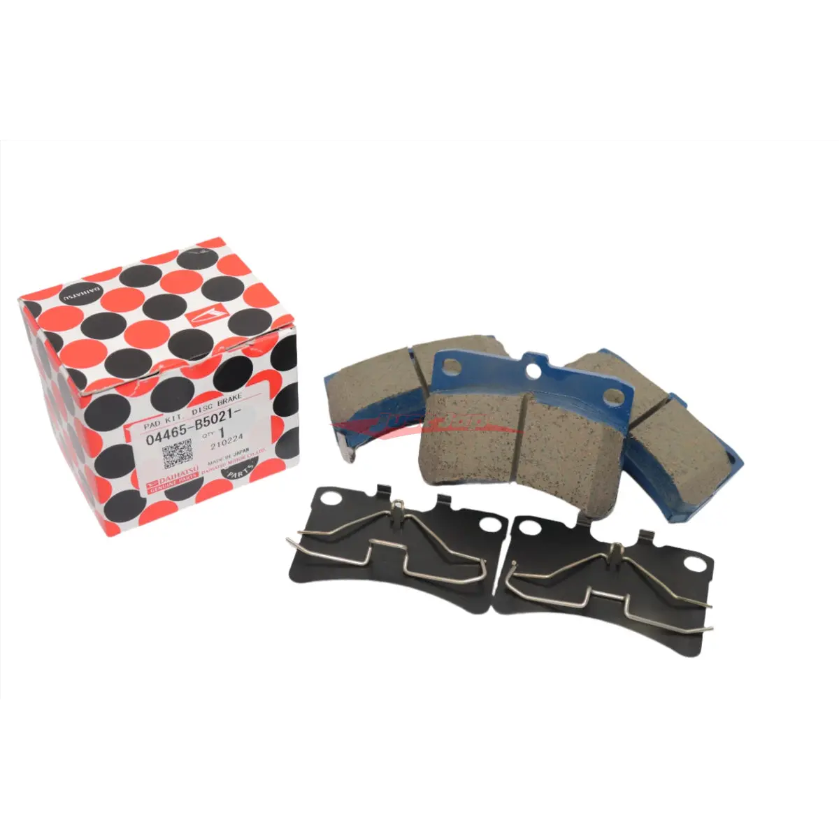 Genuine Daihatsu/Toyota Front Brake Pad Set Fits Daihatsu Hijet S500/S510 (09/14 - 10/15) 1