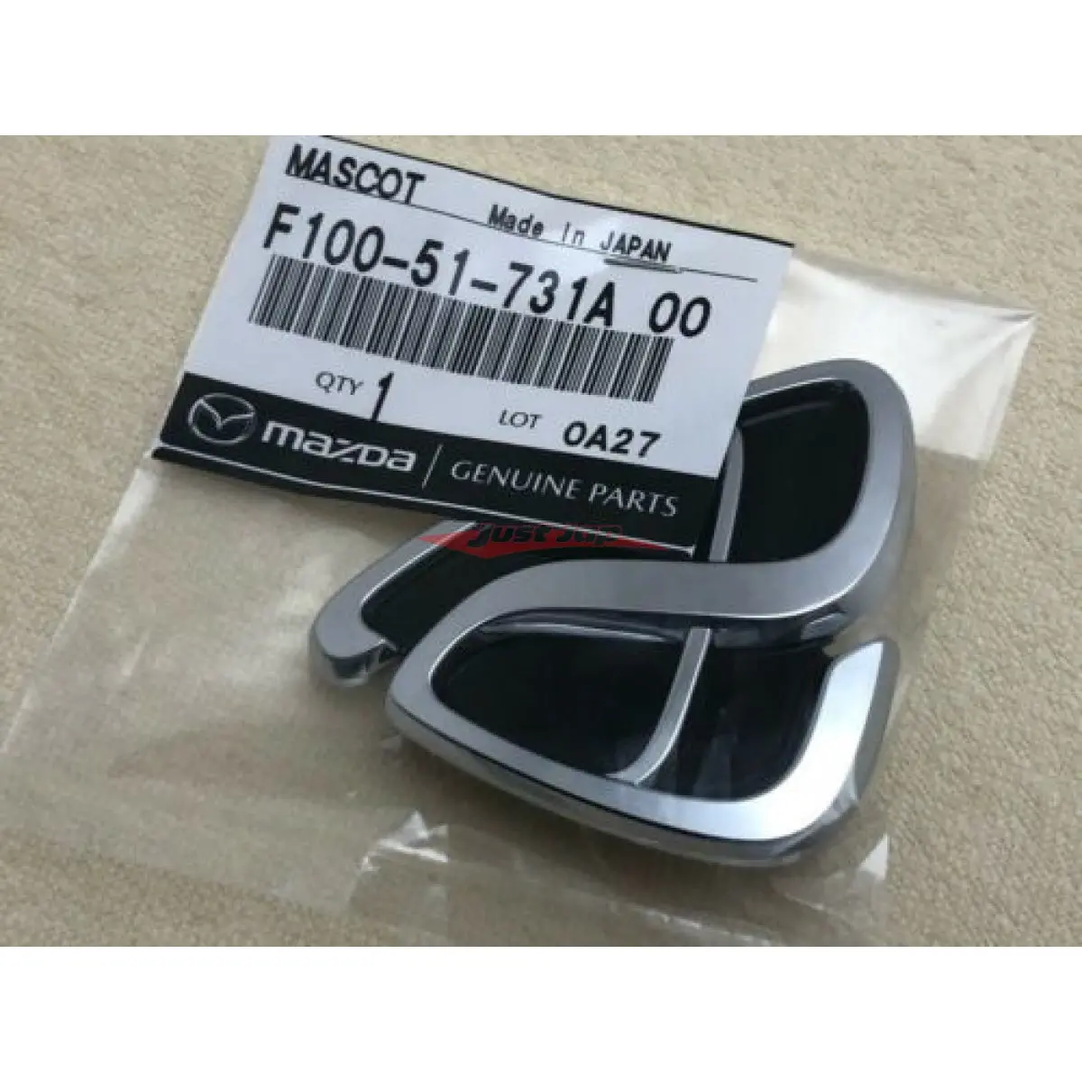 Genuine Mazda Rear Efini Emblem (Black) Fits Mazda Rx-7 Fd3s 1