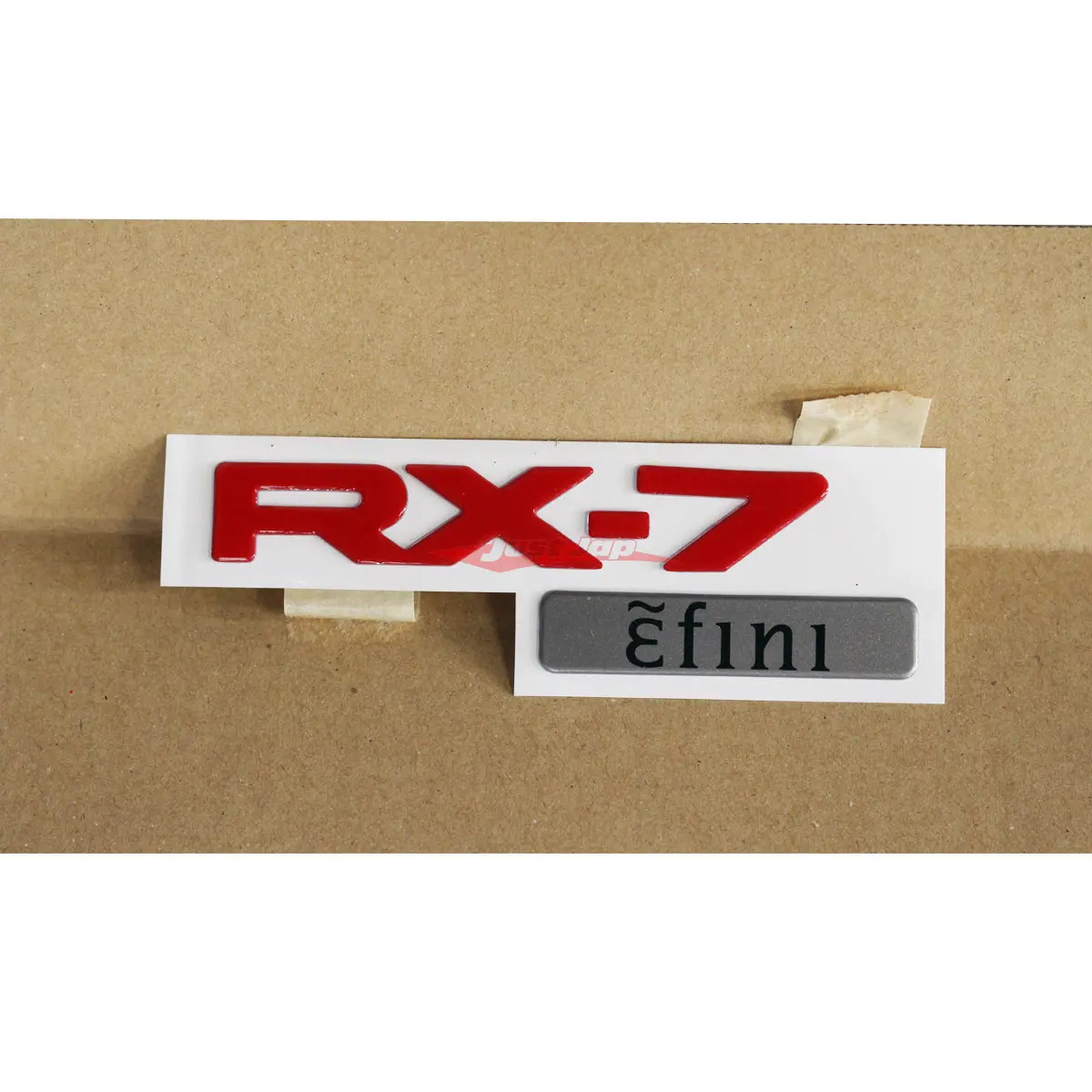Genuine Mazda Rear Rx-7 Efini Emblem (Red) Fits Mazda Rx-7 Fd3s 1