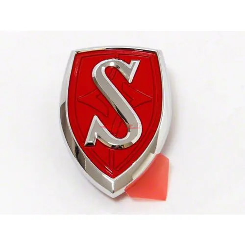 Genuine Nissan Bonnet / Hood Emblem Fits Nissan Jdm S14 Silvia (Red) 1
