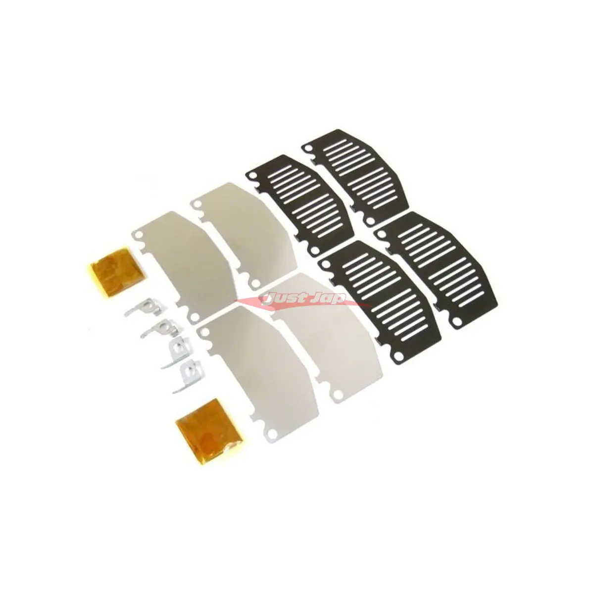 Genuine Nissan Front Brake Caliper Pad Hardware Shim Kit Fits Nissan R32 Skyline & Z32 300Zx 1