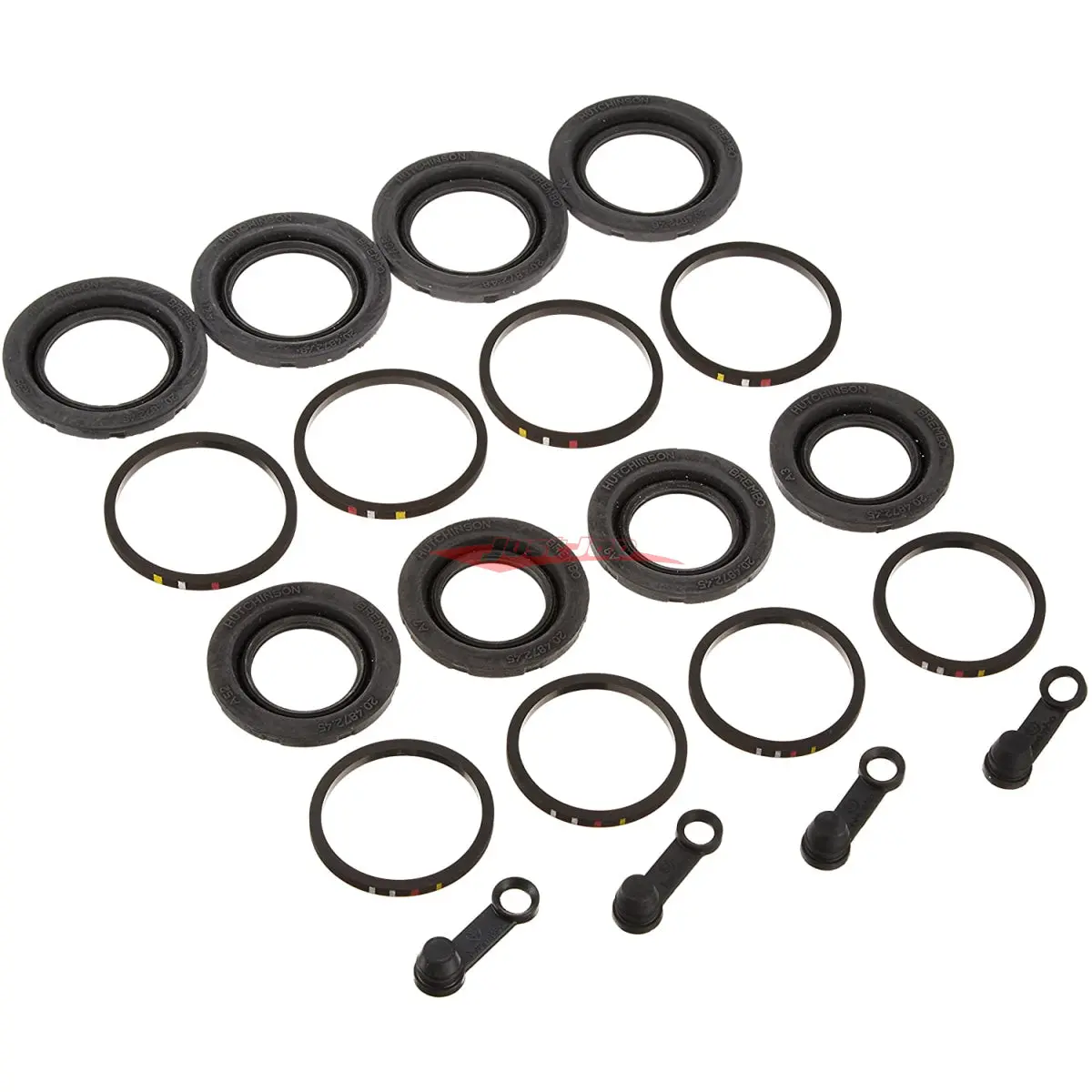 Genuine Nissan Front Brake Caliper Seal Kit Fits Nissan R32/R33/R34 Gtr, Stagea 260Rs, V35 Skyline & Z33 350Z (Brembo) 1