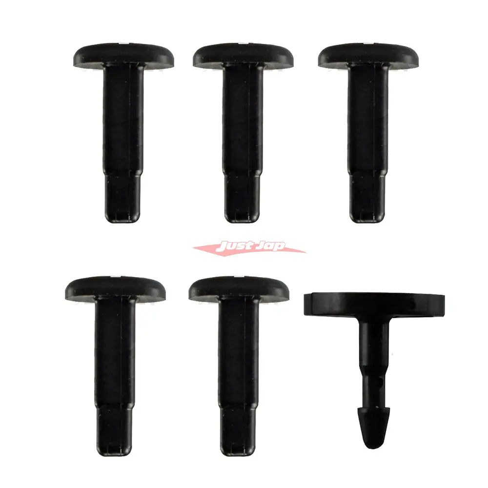 Genuine Nissan Front Lower Windscreen Cover Wiper Plenum Cowling Clip Set Fits Nissan R32 Skyline 1