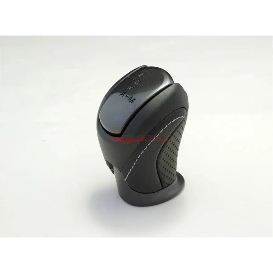 Genuine Nissan Gear Shift Knob (Black Leather - Grey Stitching) Fits Nissan R35 Gtr 1