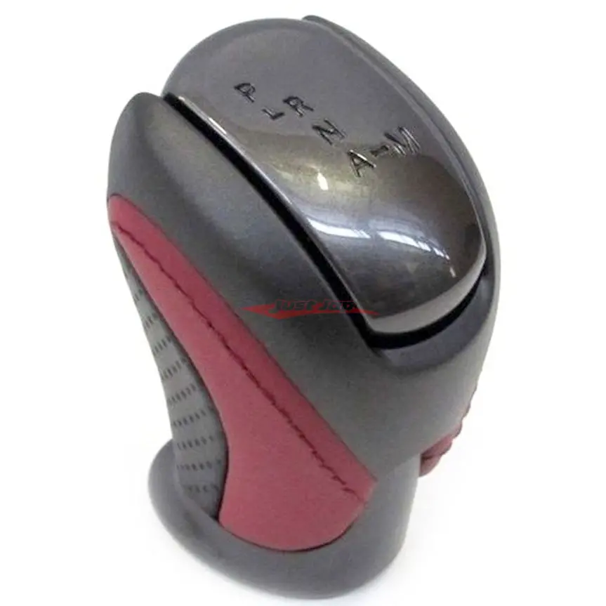 Genuine Nissan Gear Shift Knob (Black / Red Leather) Fits Nissan R35 Gtr (Black Edition) 1