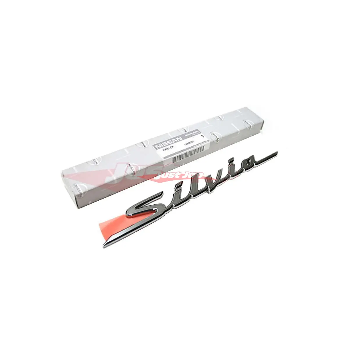 Genuine Nissan Silvia Rear Badge Fits Nissan S15 Silvia & 200Sx (Chrome Finish) 1
