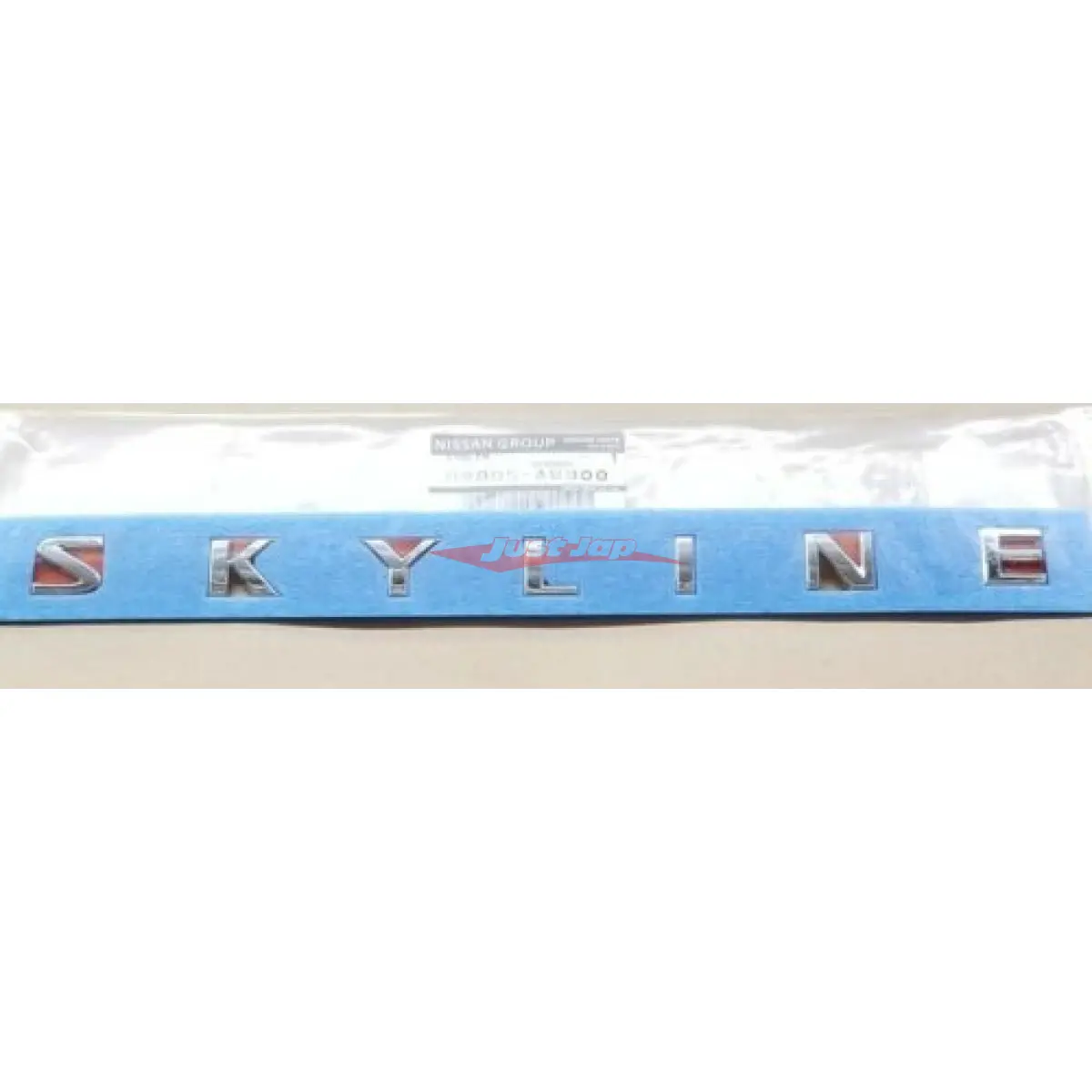 Genuine Nissan "Skyline" Rear Trunk Emblem Fits Nissan Skyline V35 (Coupe) 1