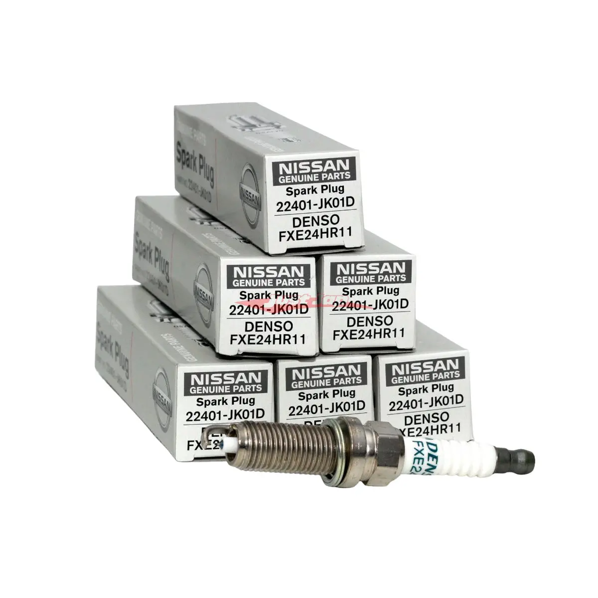 Genuine Nissan Spark Plug Set Fits Nissan V36 Skyline, J50 Crossover & Z34 370Z (Vq37hr) 1