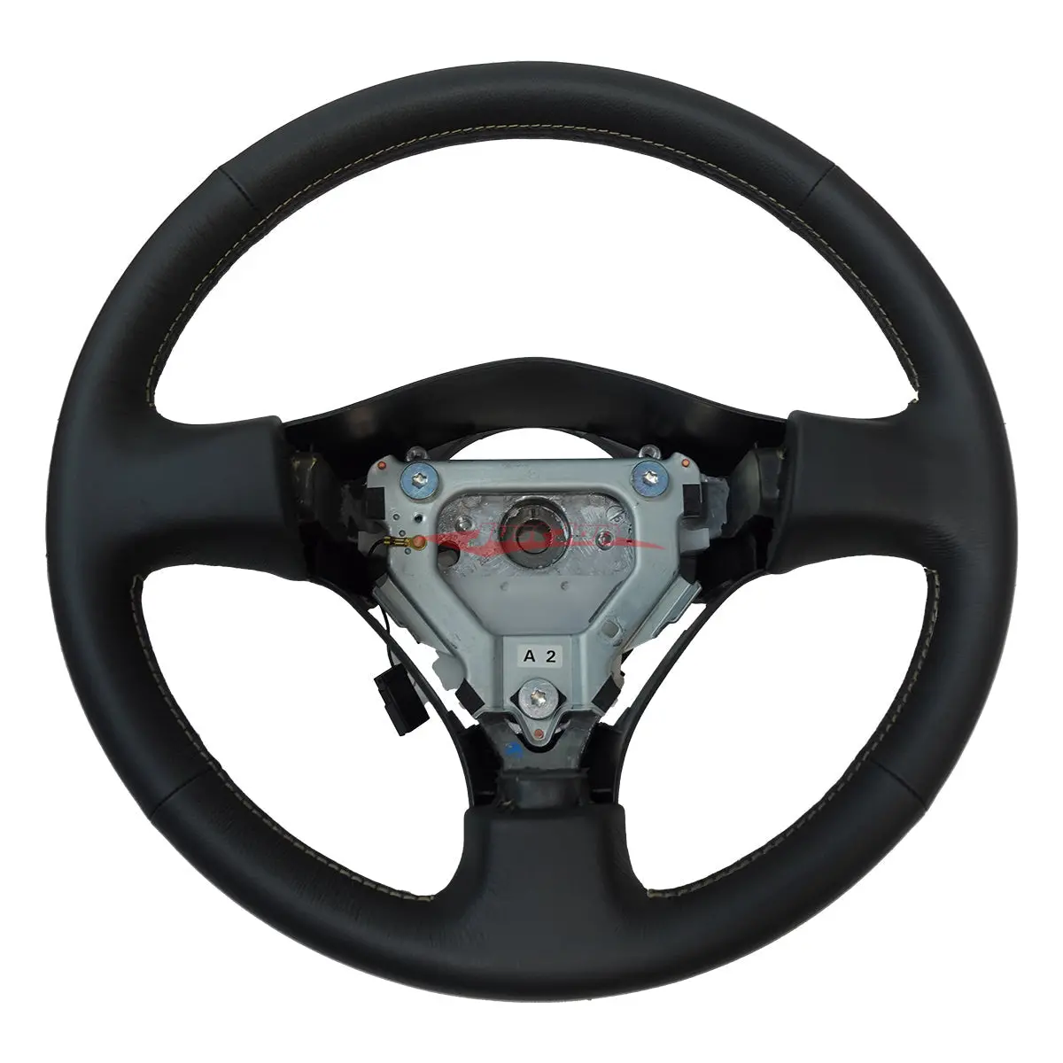Genuine Nissan Steering Wheel Fits Nissan R34 Skyline Gtr M-Spec Nür / V-Spec Ii Nür (Gold Stitching) 1