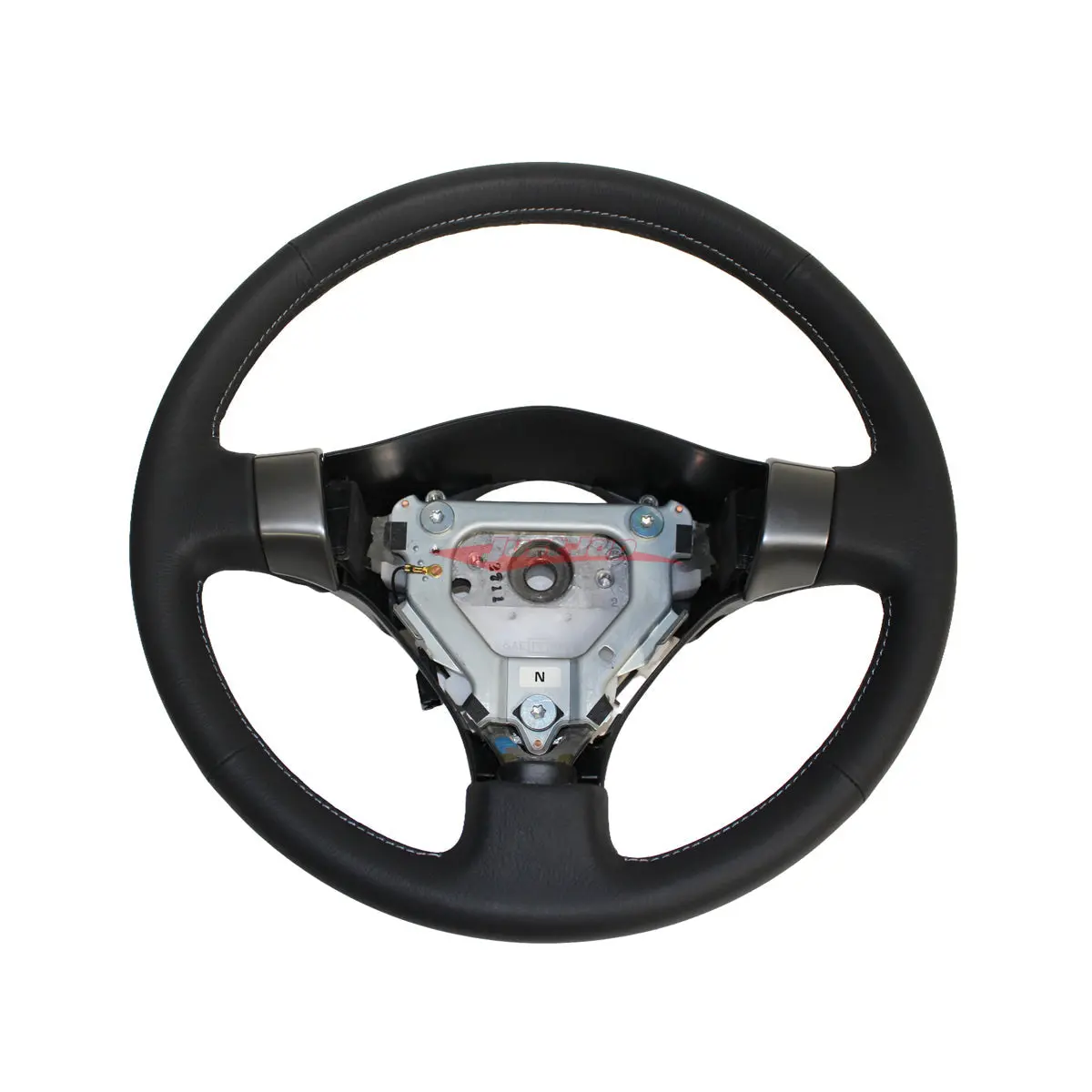 Genuine Nissan Steering Wheel Fits Nissan S15 Silvia & 200Sx (Silver Stitching) 1