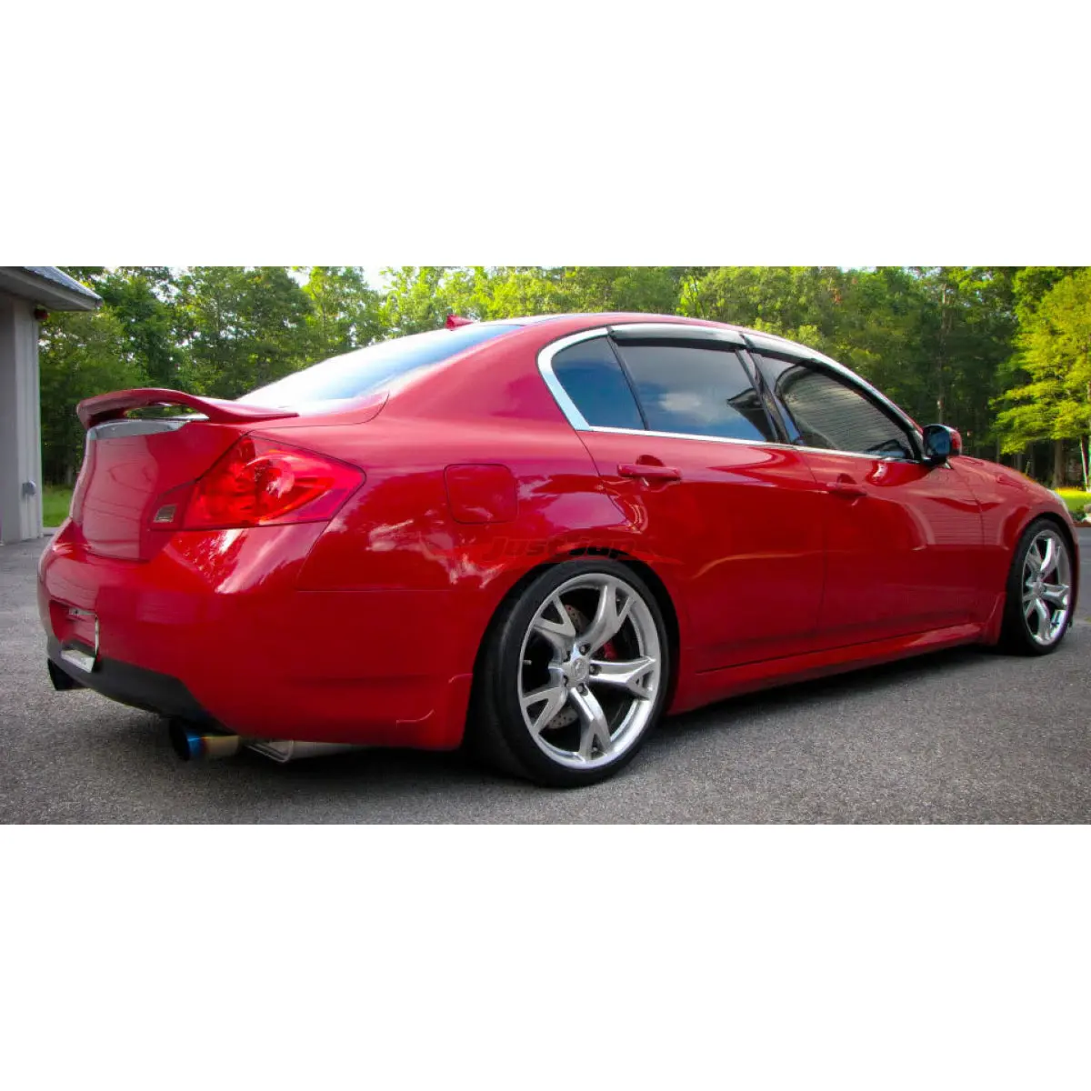 Genuine Nissan Weather Shields / Rain Guird Set Fits Nissan V36 Skyline / G37 Infiniti 2007+ (Sedan) 1