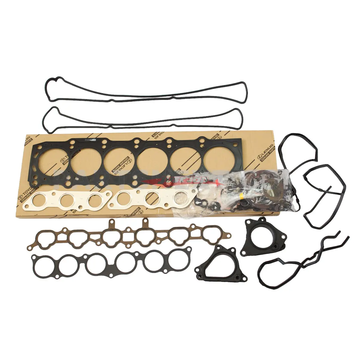 Genuine Toyota Engine Gasket Rebuild Kit Fits Toyota Altezza, Aristo, Chaser, Cresta, Crown, Soarer, Supra & Lexus Is300, Gs300 2Jz-Ge 1