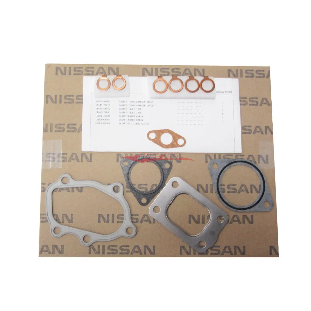 Genunie Nissan Turbocharger Gasket Kit Fits Nissan Siliva & 200Sx (Sr20det) 1