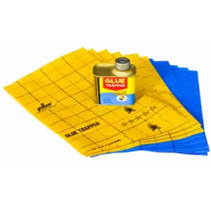 Tapas Glue Trapper – Eco-Friendly Yellow & Blue Sticky Trap For Flying Pests 1