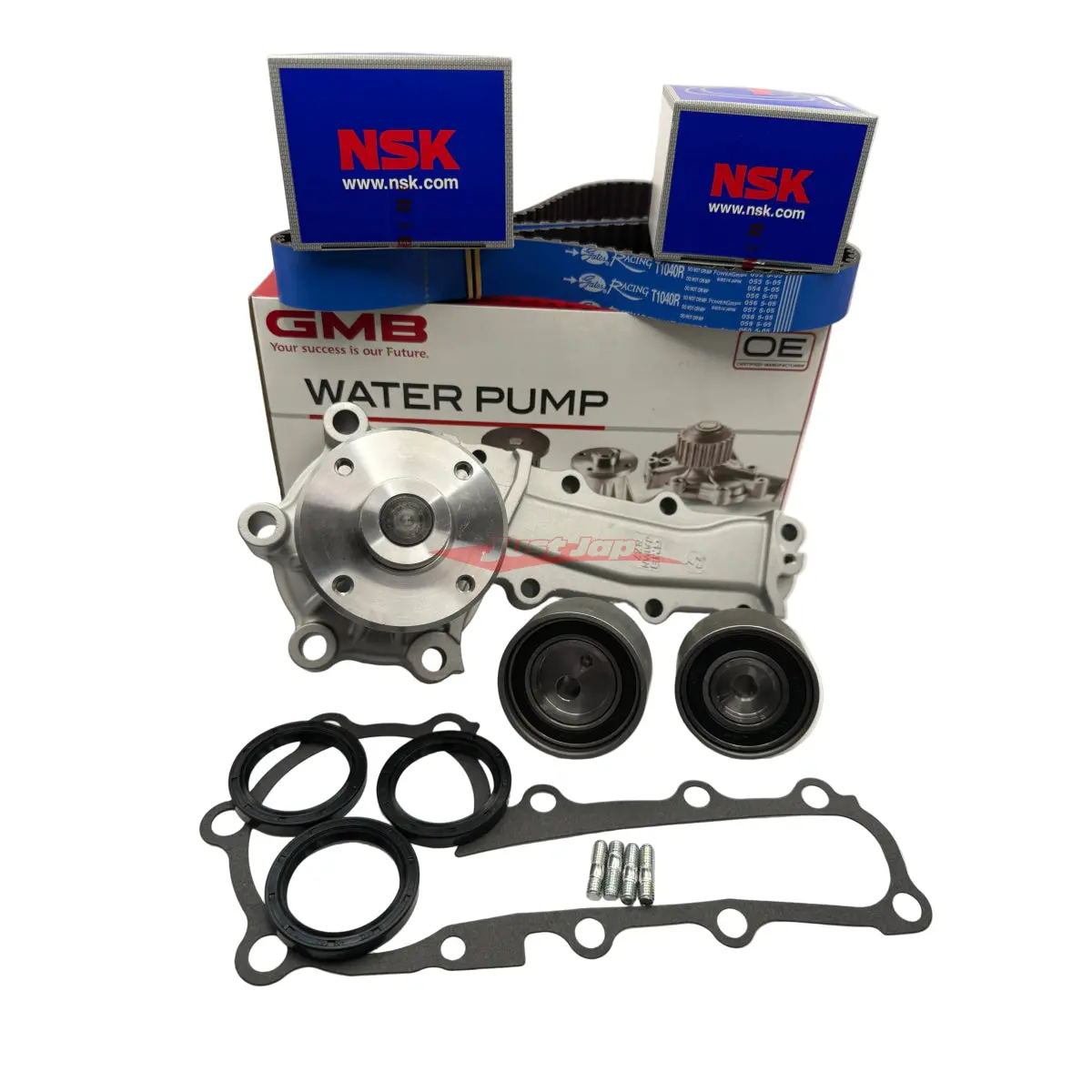 Gmb Water Pump & Gates Racing Timing Belt Kit Fits Nissan R31/R32 Skyline, A31 Cefiro, C32/C33/C34 Laurel (Rb20det/Rb25de/Rb26dett) 1