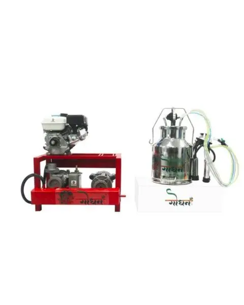 Godhan Gs 350 Oil Milking Machine With Engine 1