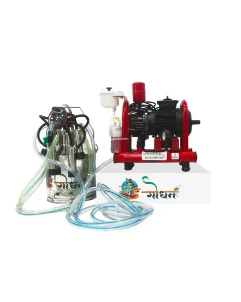 Godhan Gs 430 Oil Milking Machine Single Bucket 1