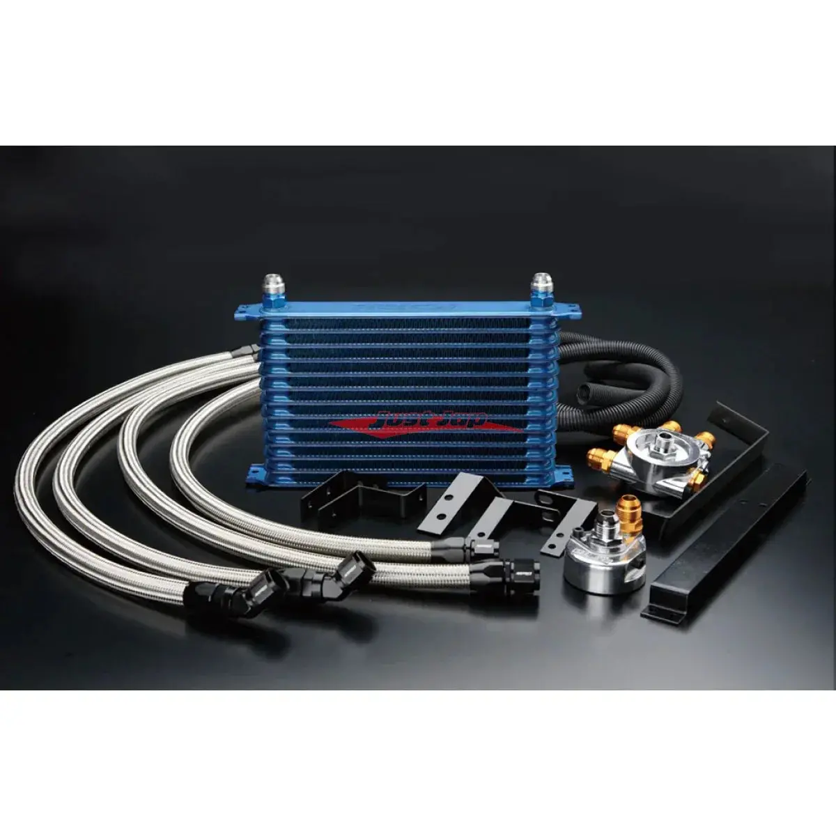 Greddy / Trust / Grex Oil Cooler & Oil Filter Relocation Kit (13 Row) Fits Nissan R32 Skyline Gtr 1