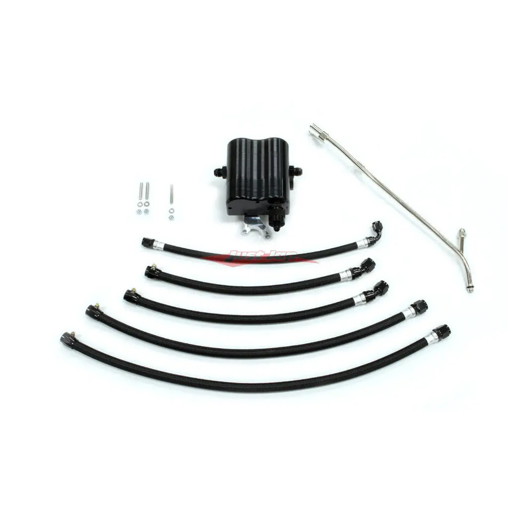 Gt1r Cnc Aos Air Oil Separator Catch Can Kit (With Return Drain) Fits Nissan R35 Gtr (Vr38dett) 1