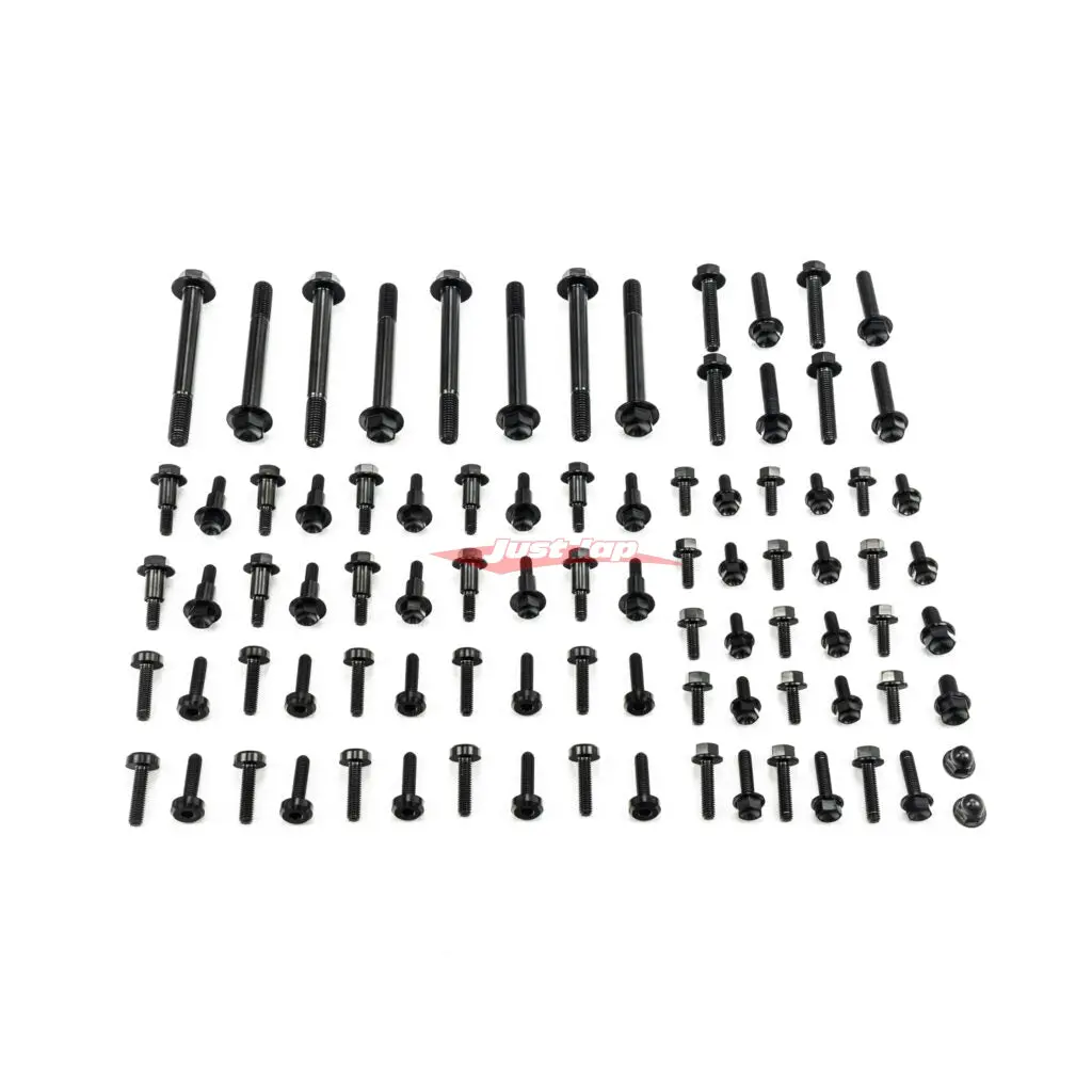 Gt1r Titanium Engine Hardware Kit (Black) Fits Nissan R35 Gtr (Vr38) 1