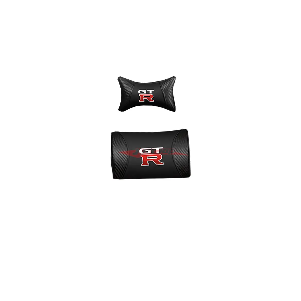 Gtr Style Neck & Lumbar Support Pillows (Black) 1