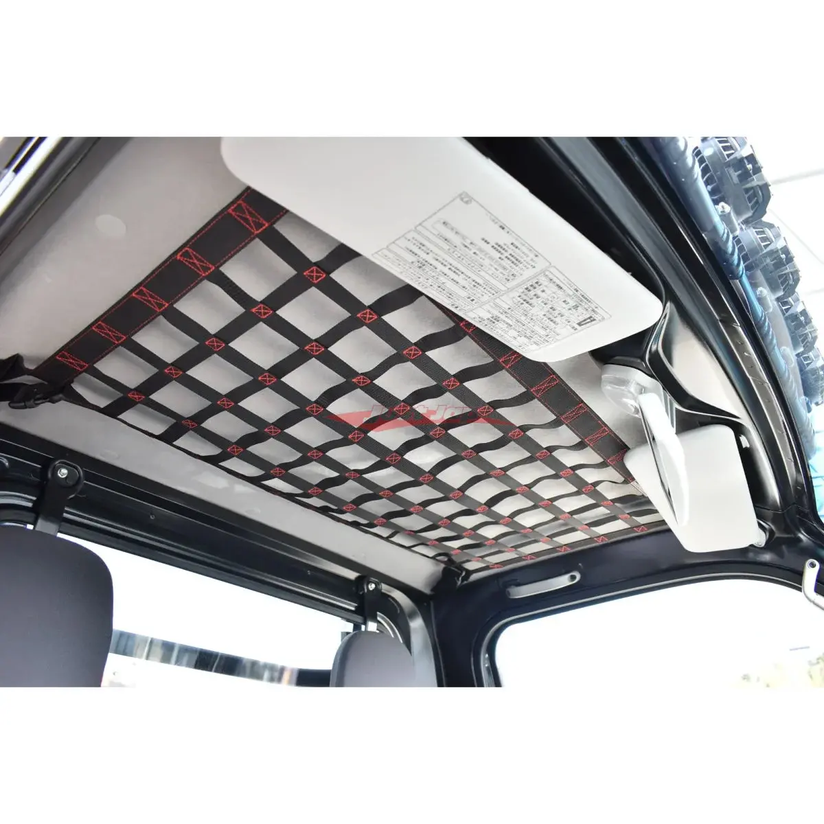 Hard Cargo Cargo Net Black Fits Daihatsu S500/S510 Hi-Jet (Standard) 1