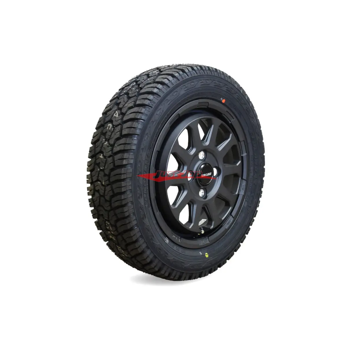 Hard Cargo X Ranger Wheels Black (Set Of 4) Fits Daihatsu Hi-Jet/Deck Van 1