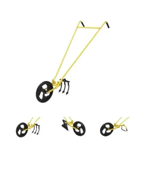 Hectare Wheel Hoe: Versatile Weeder & Cultivator With Attachments 1