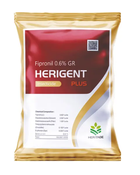 Heritage Herigent Plus (Fipronil 0.6% Gr) – Effectively Controls Stem Borer 1