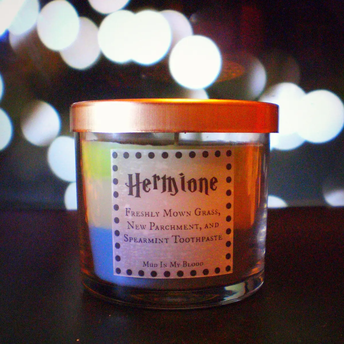 Bright Witch Scented 4Oz Candle- Grass, Parchment, And Toothpaste 1