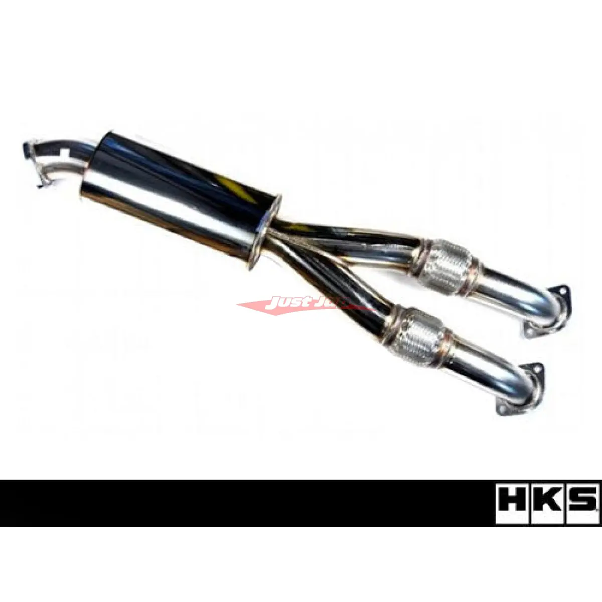 Hks Centre Y Pipe (With Silencer) Fits Nissan R35 Gtr 1
