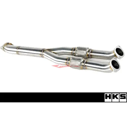 Hks Centre Y Pipe (Without Silencer) Fits Nissan R35 Gtr 1