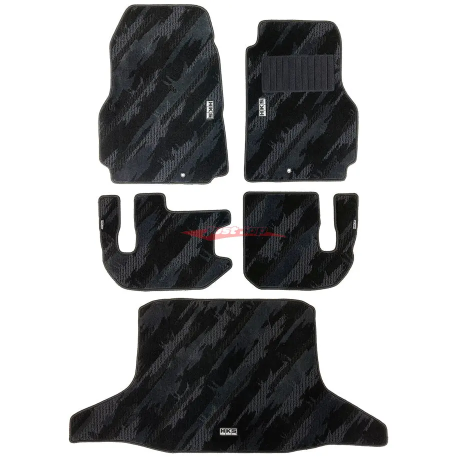 Hks Floor Mats & Luggage Mat Set Fits Nissan R35 Gtr (Rhd Only) 1